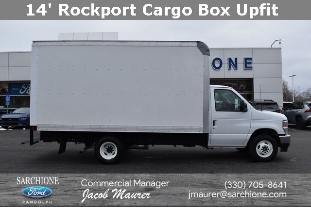 2024 Ford E-350SD Cutaway DRW w/14' Rockport Cargo Box